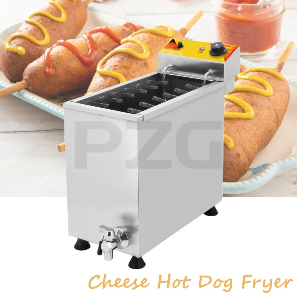 Large Capacity Electric Deep F - đánh giá và giá Corn Dog Stick