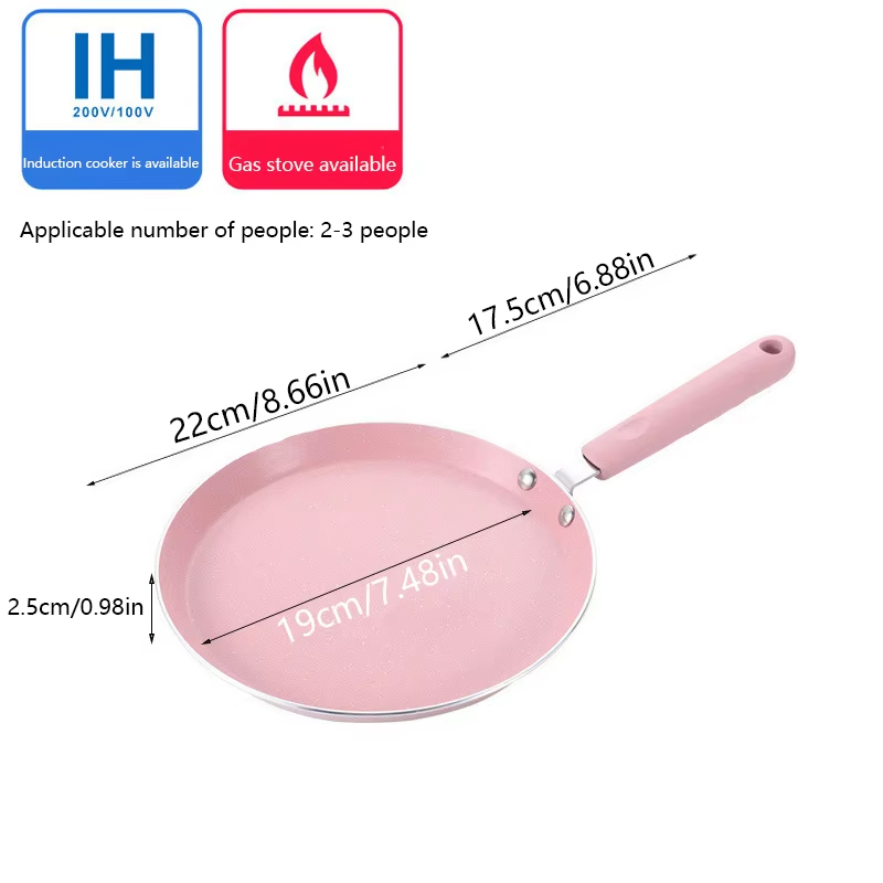1 Non Stick Pink Frying Pan Fo - đánh giá và giá Egg Waffle Pan