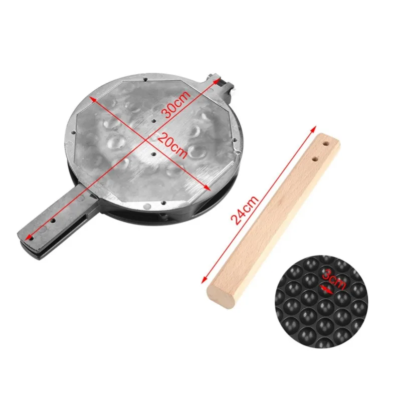 QQ Egg Puff Maker Home LPG Gas - đánh giá và giá Egg Waffle Pan