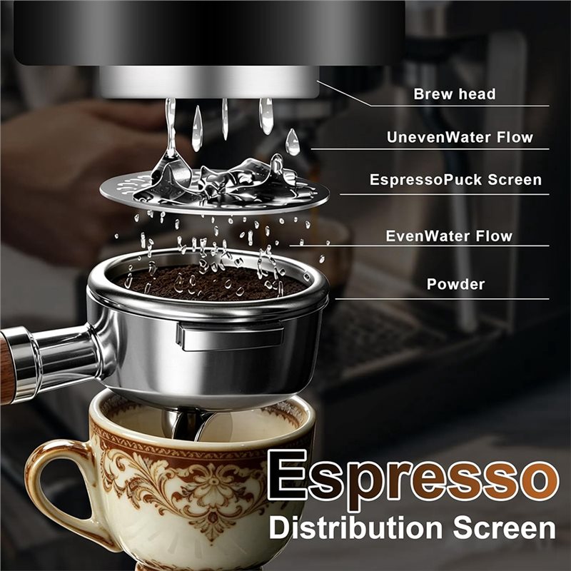 2026 New Espresso Puck Screen  - đánh giá và giá Breville Espresso Barista Express